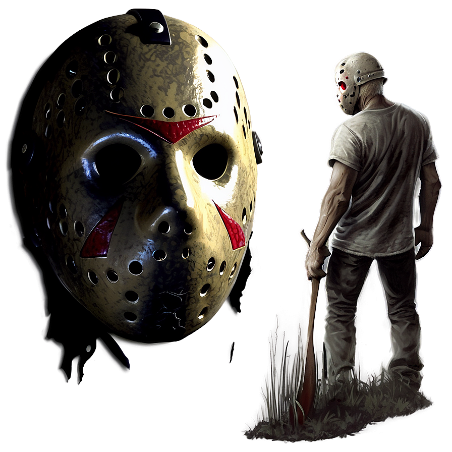 Jason Voorhees In Shadows Png 05062024