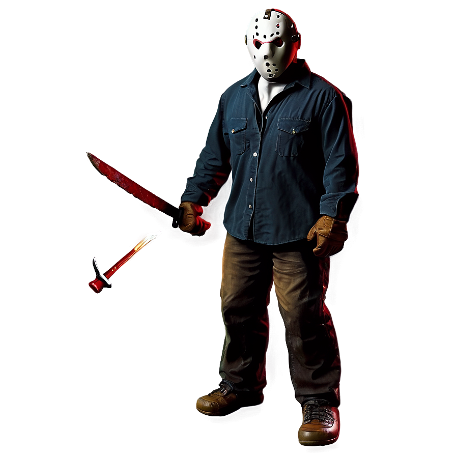 Jason Voorhees In The Dark Png Clv