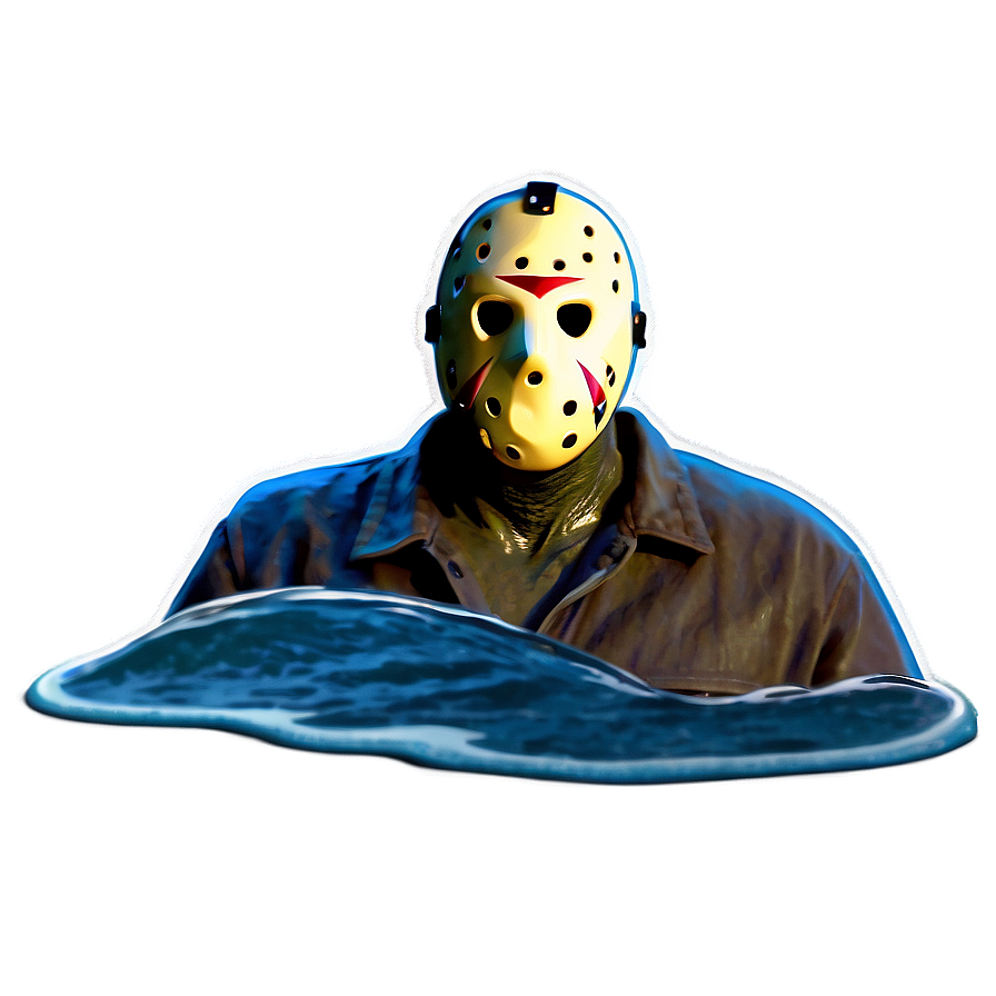 Jason Voorhees Lake Scene Png Kpy23