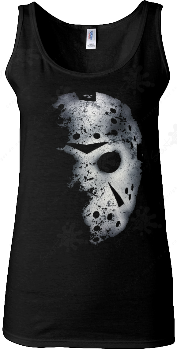 Jason Voorhees Mask Tank Top