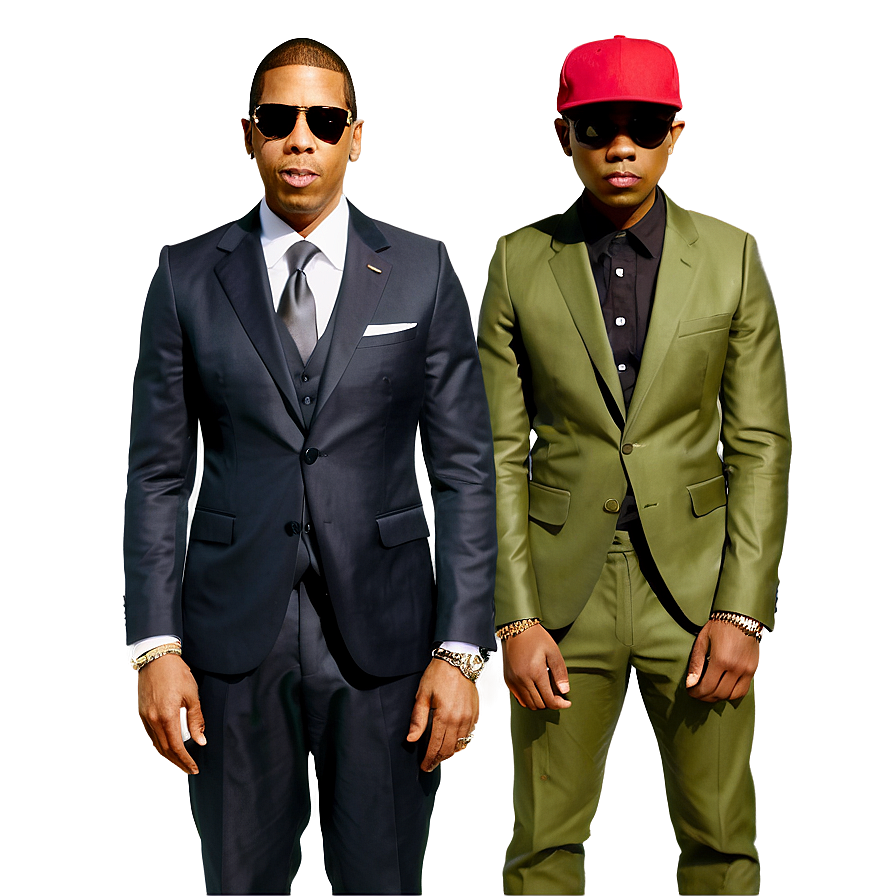 Jay-z And Pharrell Williams Png Kto