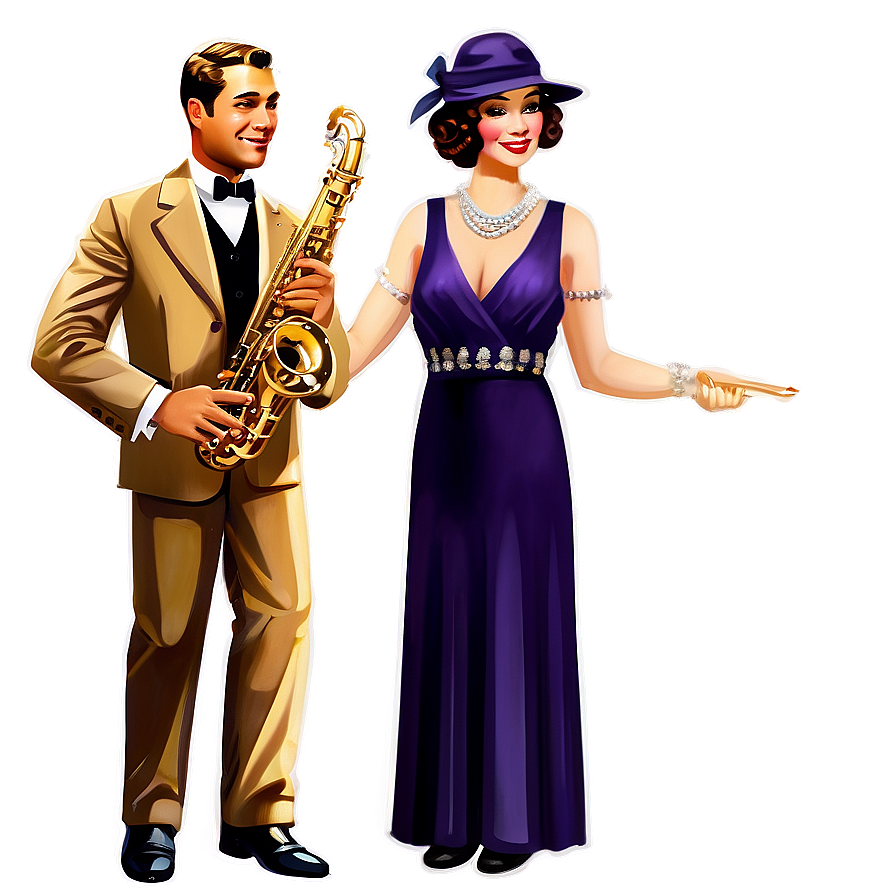 Jazz Age Party Png 06122024