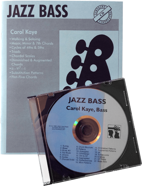 Jazz Bass Carol Kaye C D Case