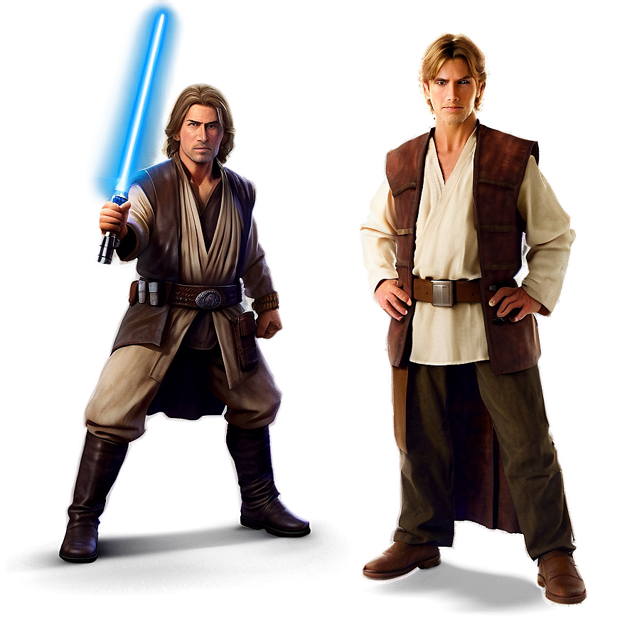 Jedi Master And Apprentice Png Cbh