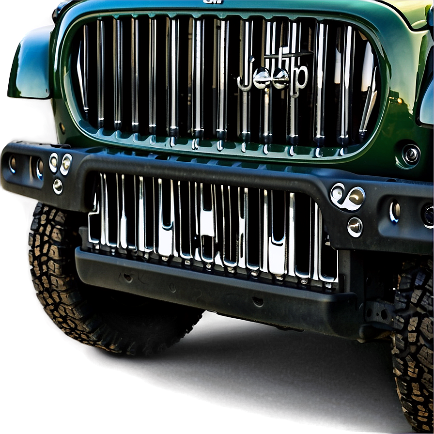 Jeep Grill Detail Png Bft66