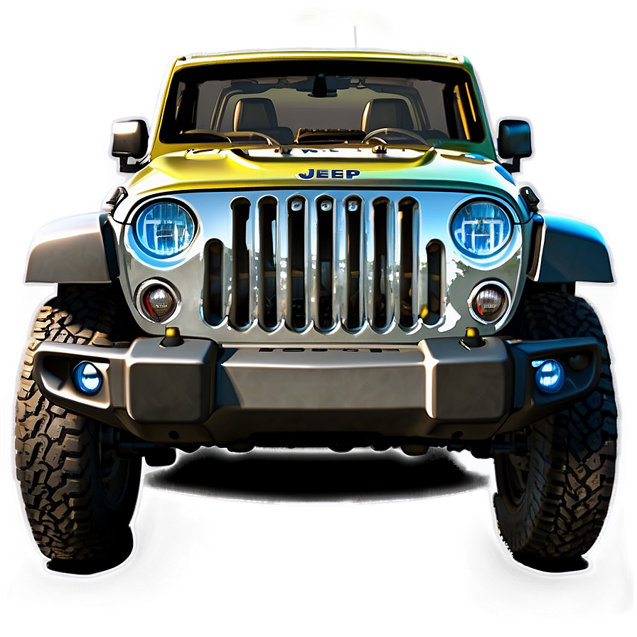 Jeep Grill Sketch Png 58