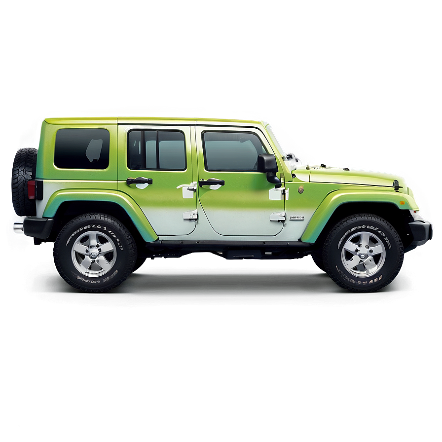 Jeep Wave Colorful Artwork Png 58