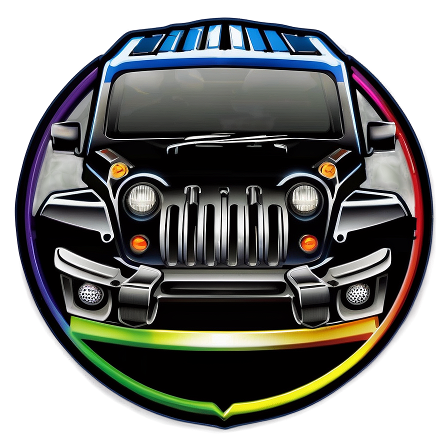 Jeep Wave Pride Badge Png Qwq45