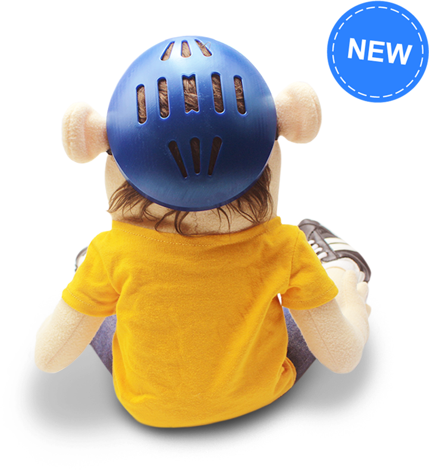 Jeffy Puppet With Helmetand New Tag