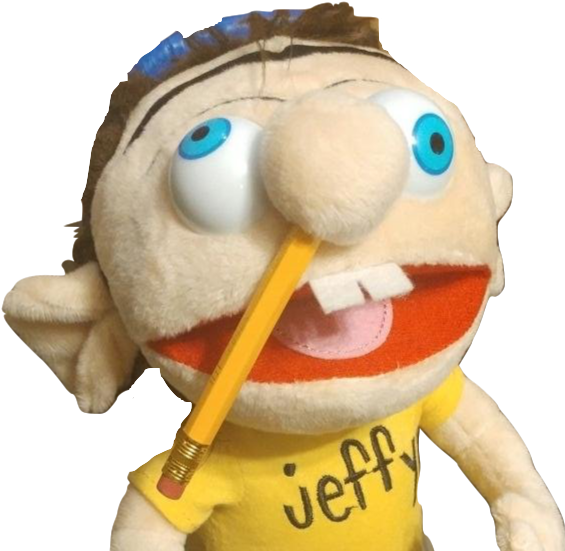 Jeffy Puppet With Pencil