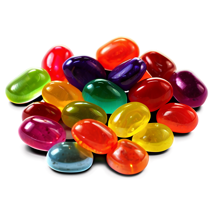 Jelly Bean Candy Rainbow Png 05042024