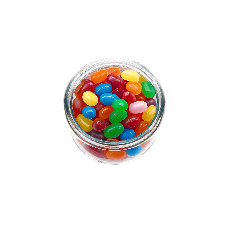 Jelly Beans In Jar Png Qjw