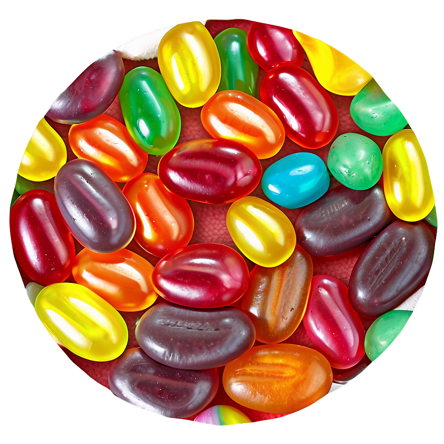 Jelly Beans Sweets Png 06292024