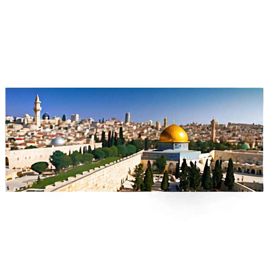 Jerusalem Skyline Png 23