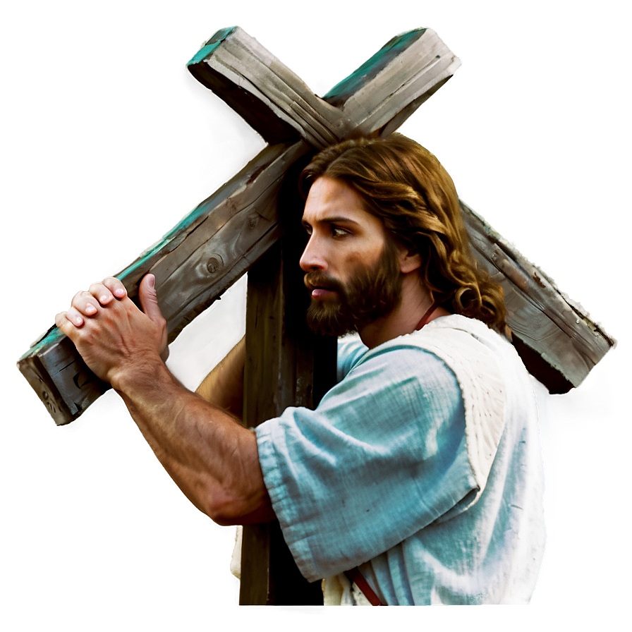 Jesus Carrying The Cross Png 11