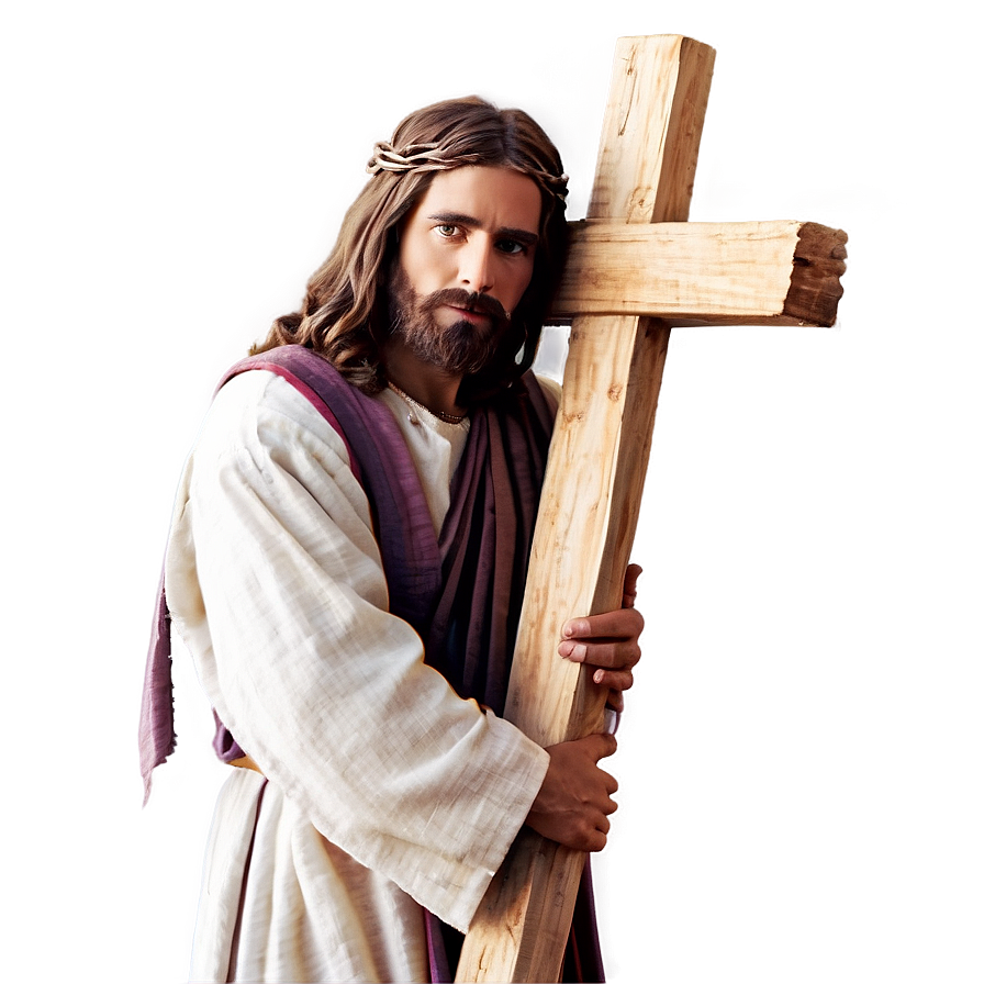 Jesus Carrying The Cross Png 95