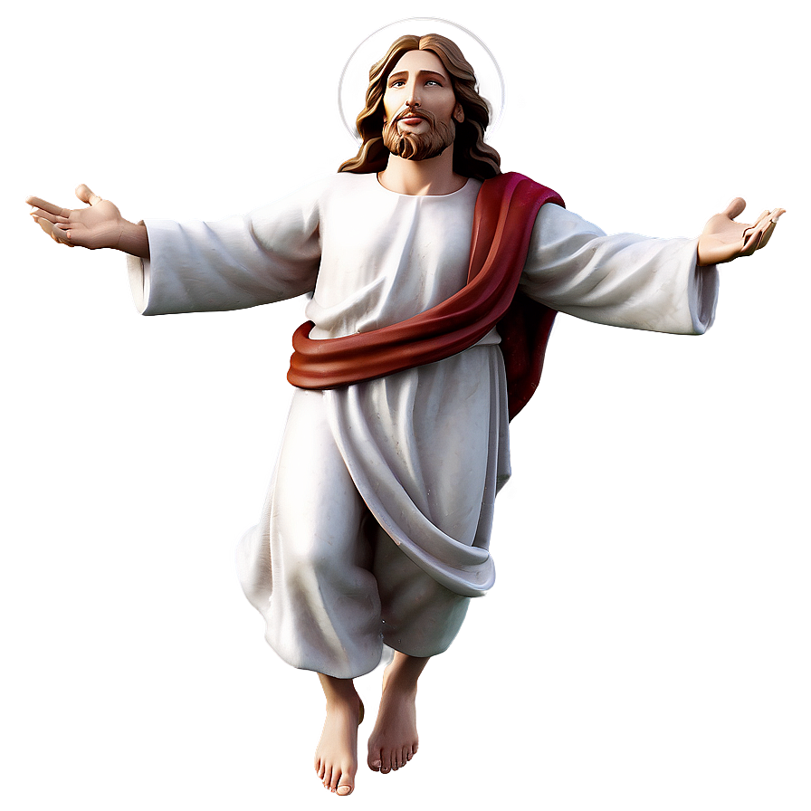 Jesus Christ Ascending To Heaven Png 05032024