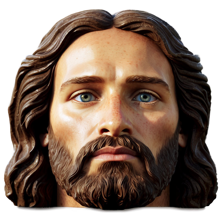 Jesus Face In Heaven Png 06292024