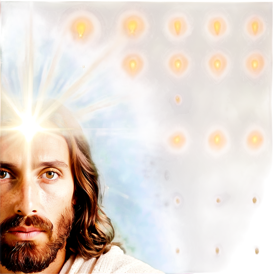 Jesus Face In Light Png 29