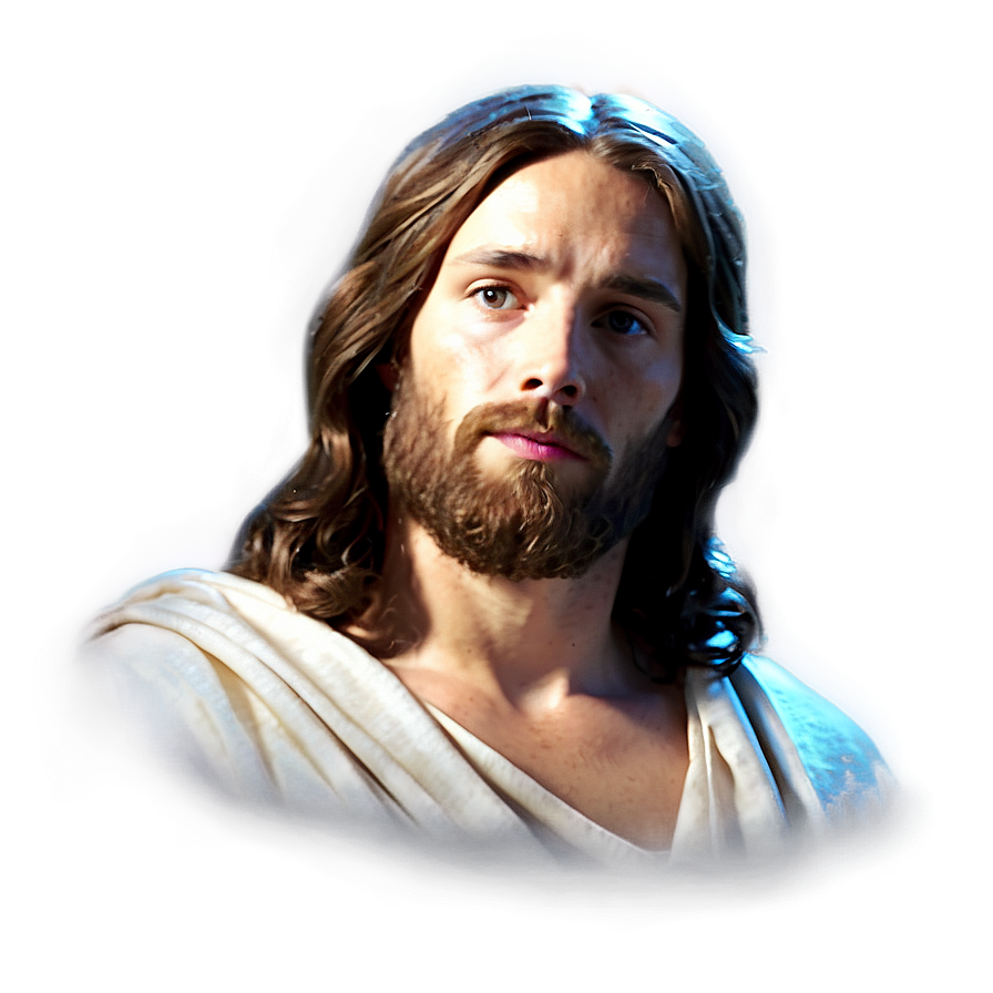 Jesus Face In Light Png Jpt