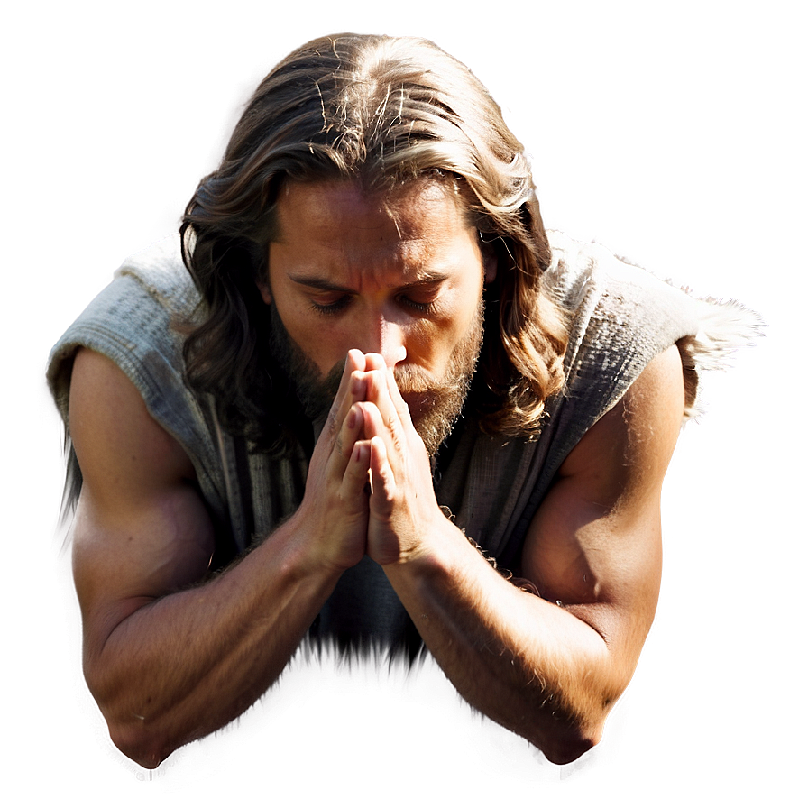 Jesus Face In Prayer Png Byi