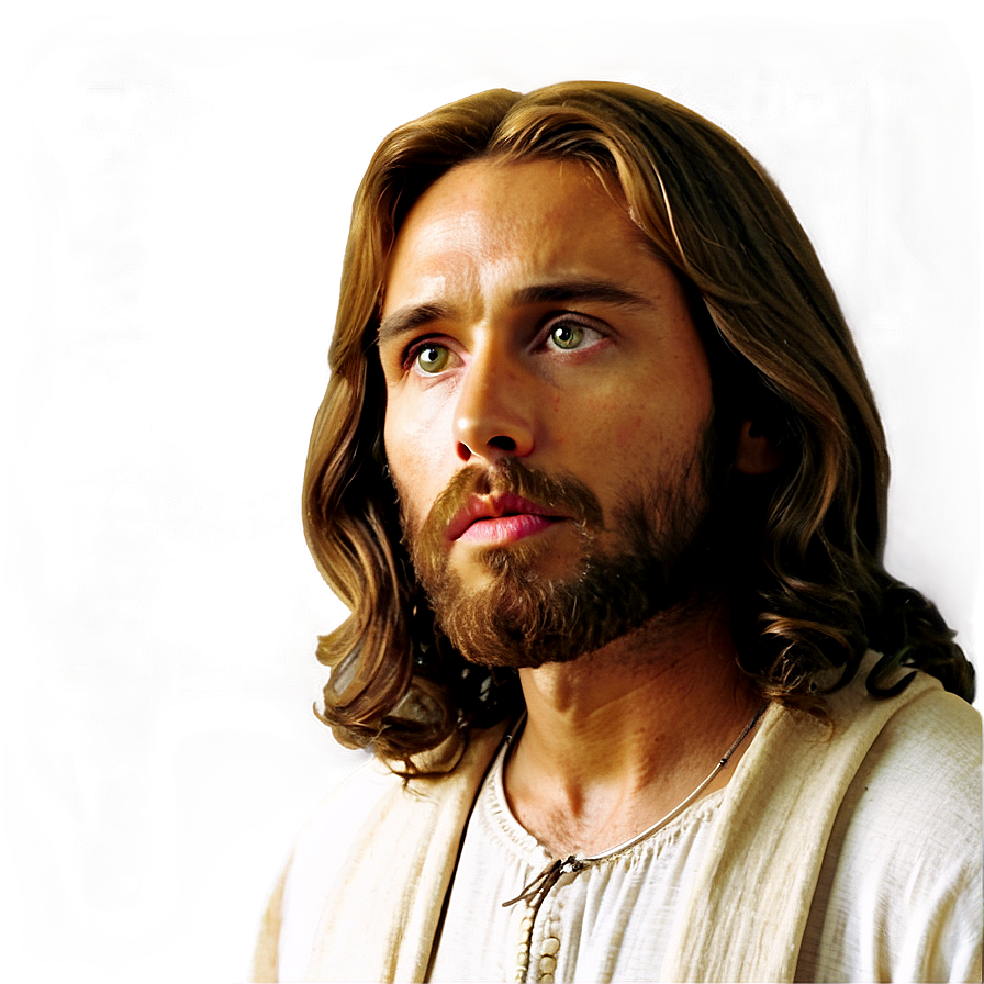 Jesus Face In Worship Png 06292024