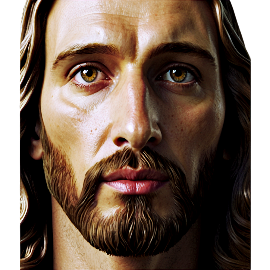 Jesus Face Masterpiece Png 7