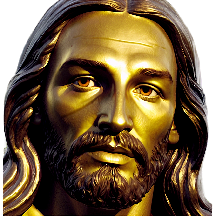 Jesus Face With Halo Png 90