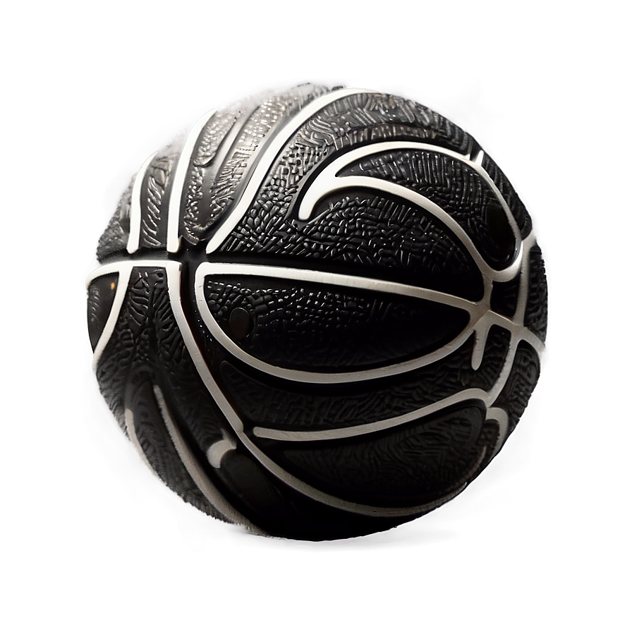 Jet Black Basketball Sketch Png Efy