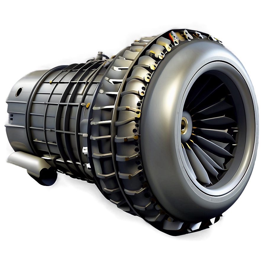 Jet Engine Components Layout Png Wgc40