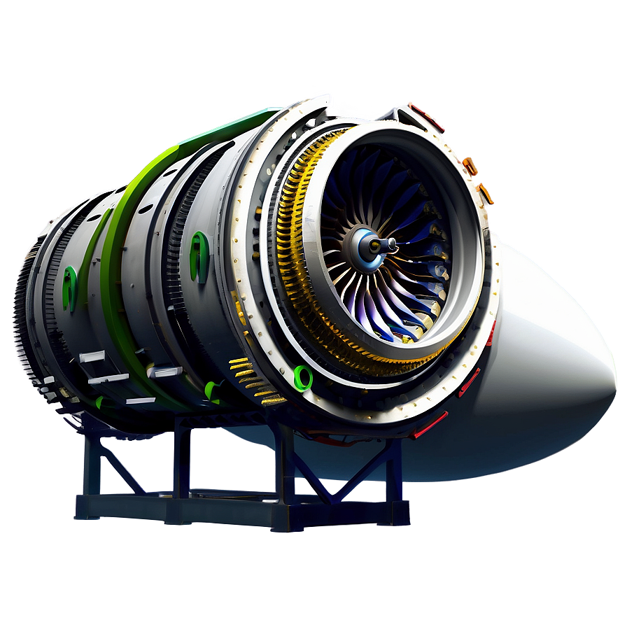 Jet Engine Thrust Mechanism Png Bfj