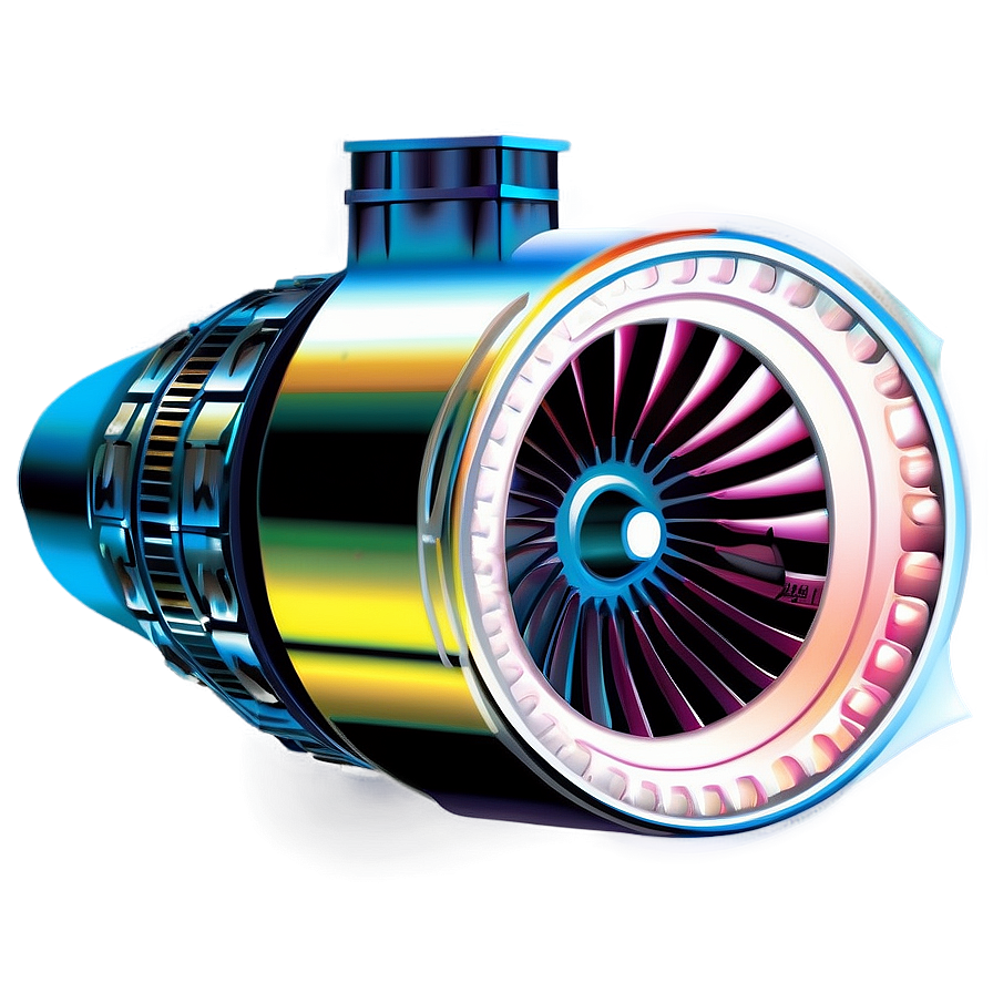 Jet Engine Vector Graphic Png 06292024