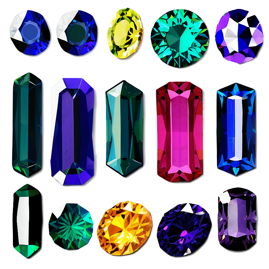 Jewel Tones Png Ptr