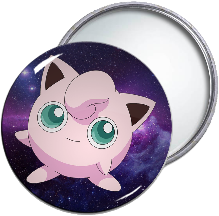 Jigglypuff Cosmic Button Pin