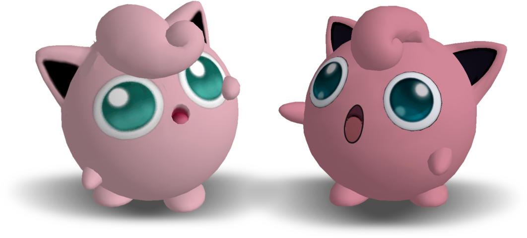 Jigglypuff Duo3 D Render