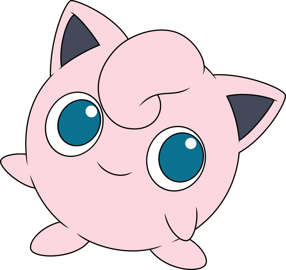 Jigglypuff Pokemon Character Illustration