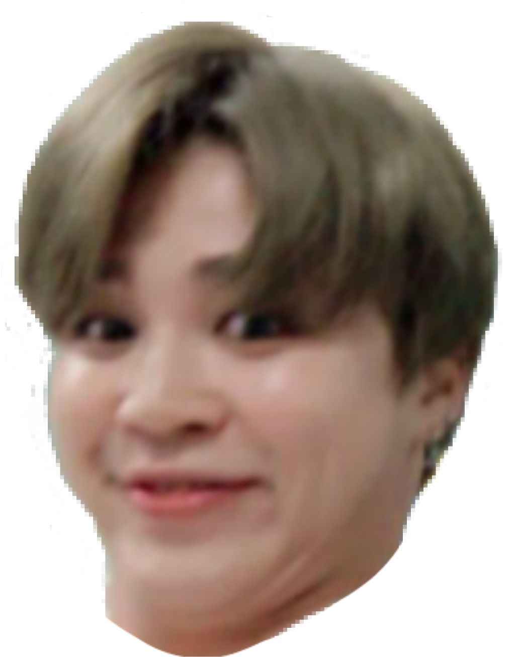 Jimin Smiling Cutout