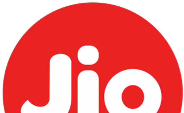 Jio Logo Red Background