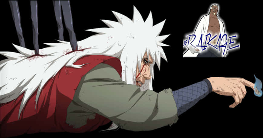 Jiraiya Final Moment Naruto Anime