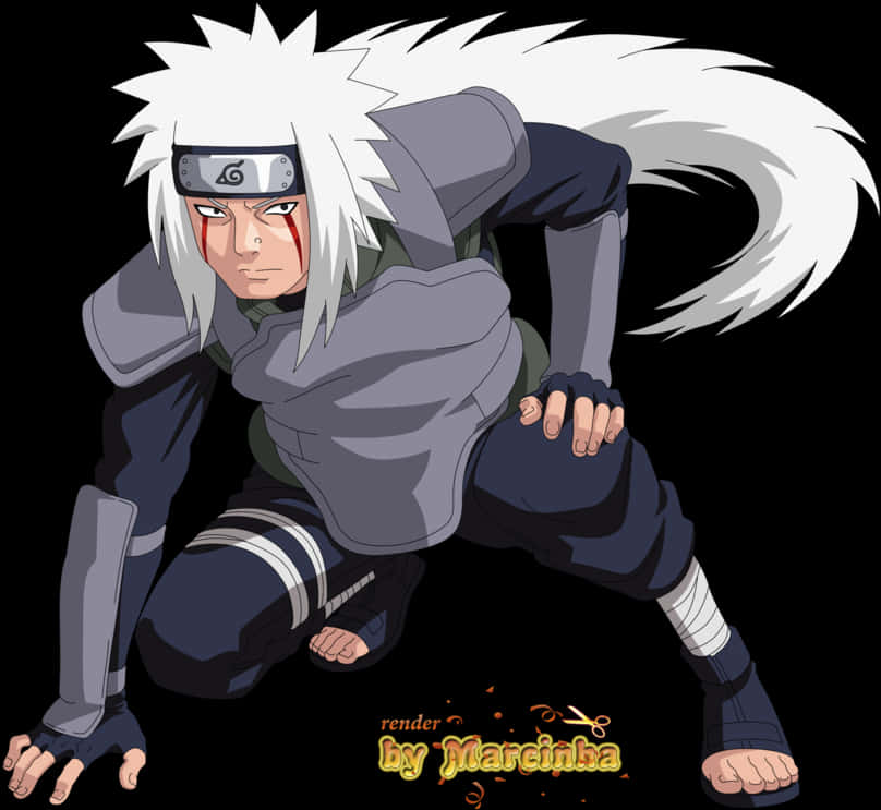 Jiraiya Naruto Anime Character