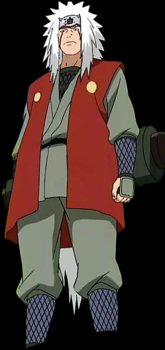 Jiraiya Naruto Anime Character