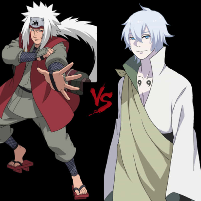 Jiraiya Versus Suigetsu Anime Showdown