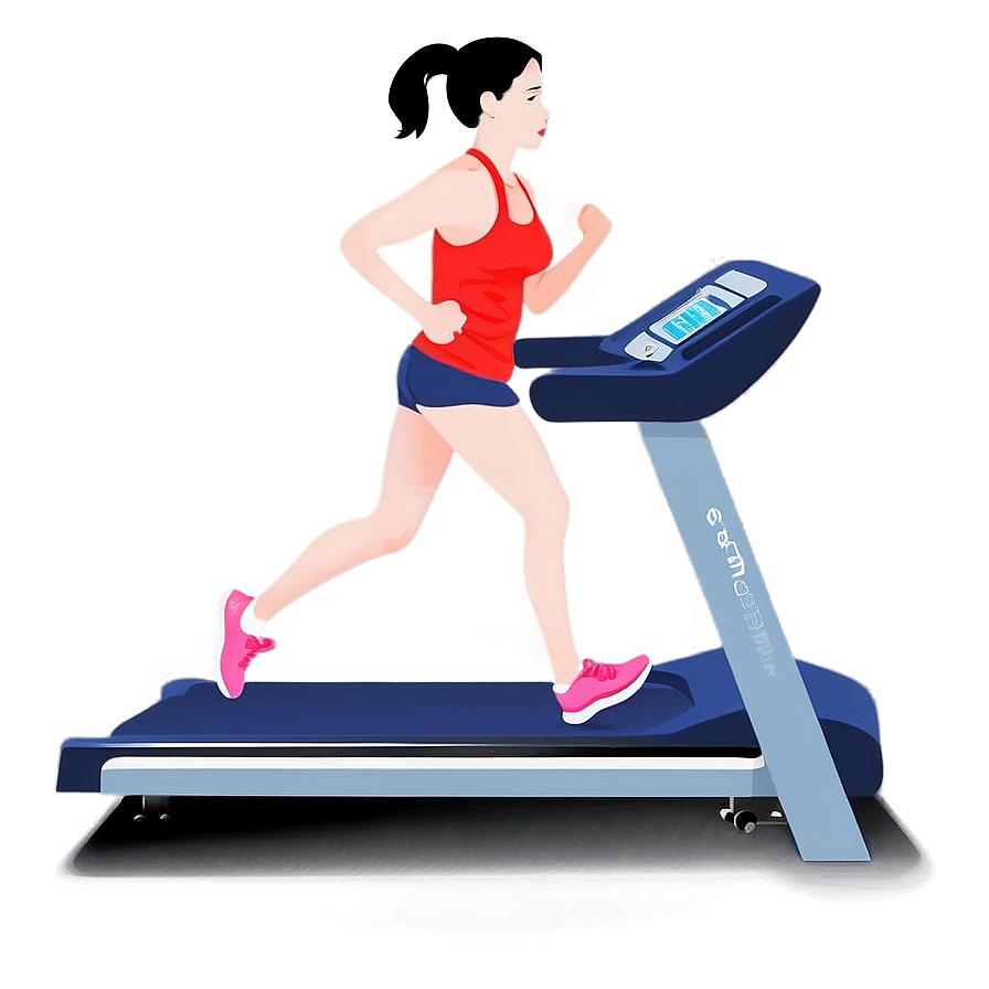 Jogging And Running Treadmill Png Cqp