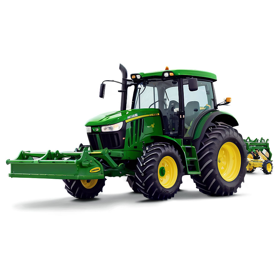 John Deere Tractor In Field Png 06262024