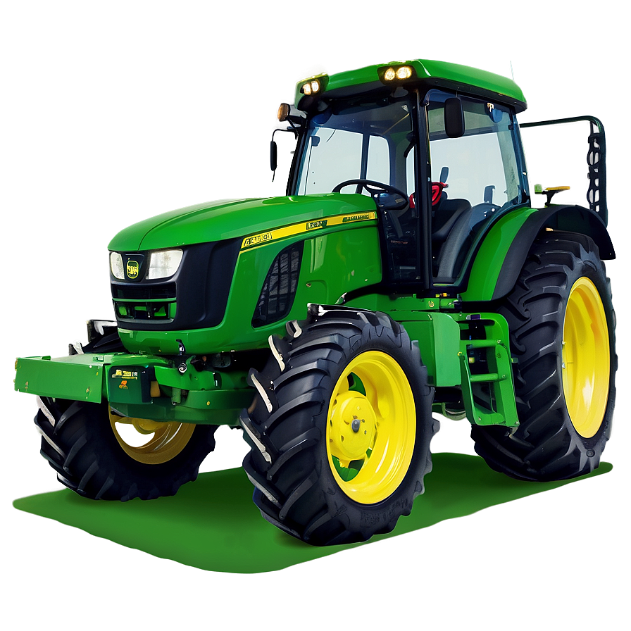 John Deere Tractor In Field Png Xoq36