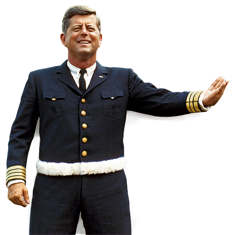 John F Kennedy Navy Uniform Png Fnx52