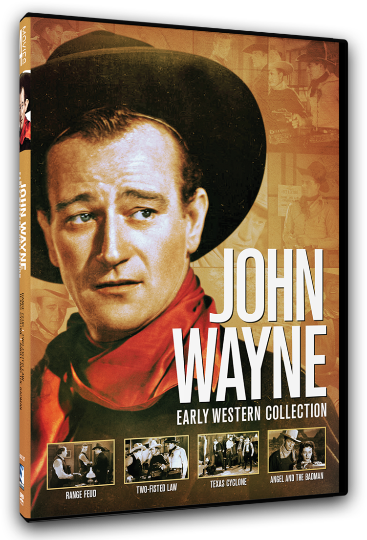 John Wayne Early Western Collection D V D Cover