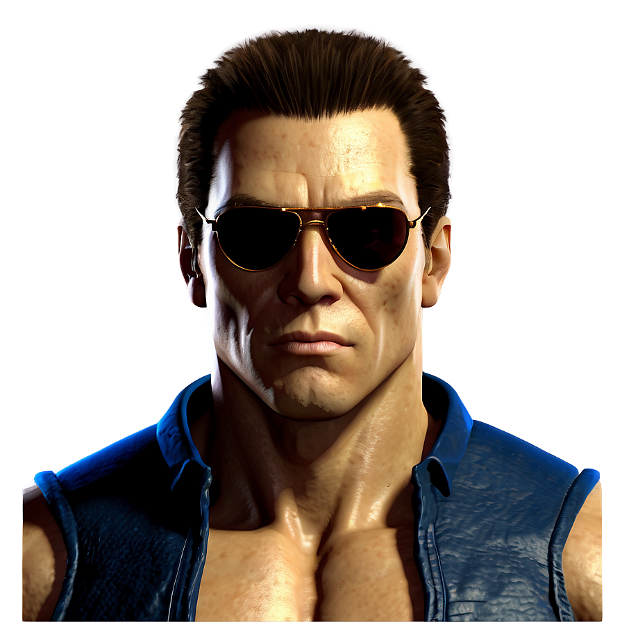 Johnny Cage Headshot Png Rop12