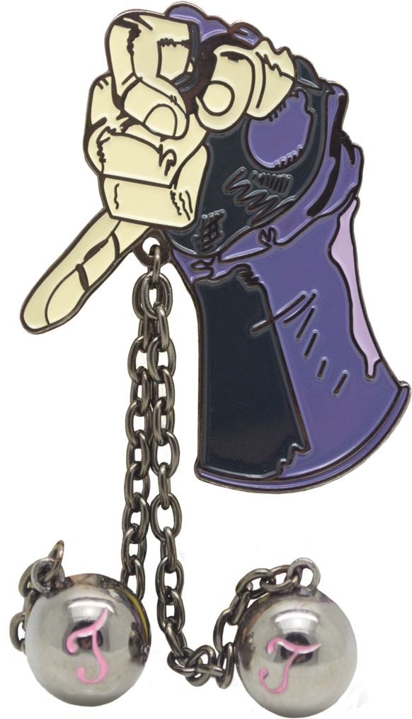 Jojo Inspired Hand Keychain