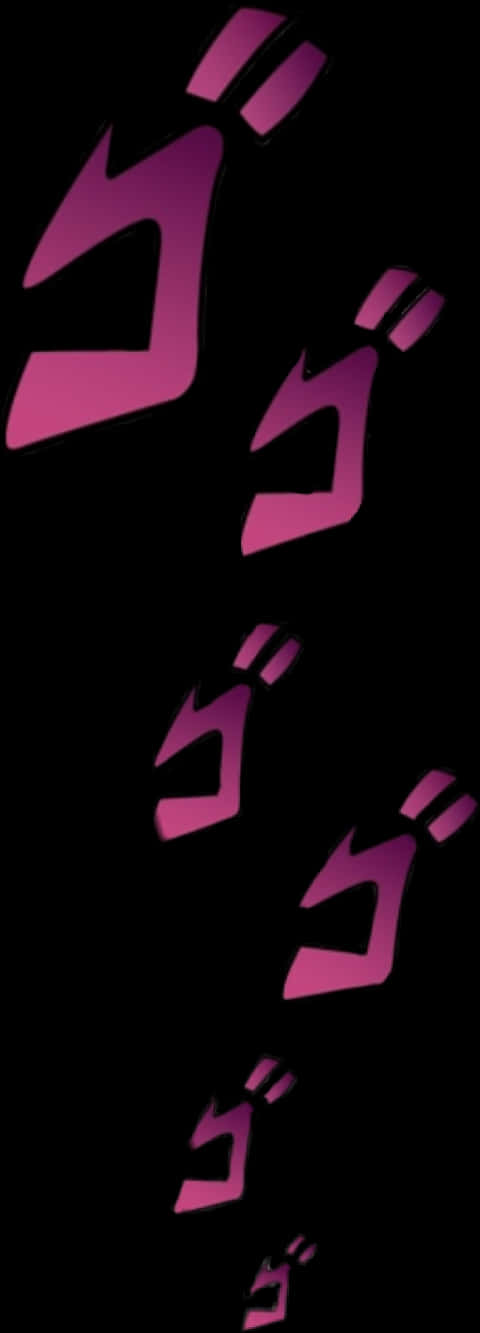 Jojo Menacing Kanji Symbol